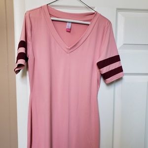 Tee shirt style mini dress